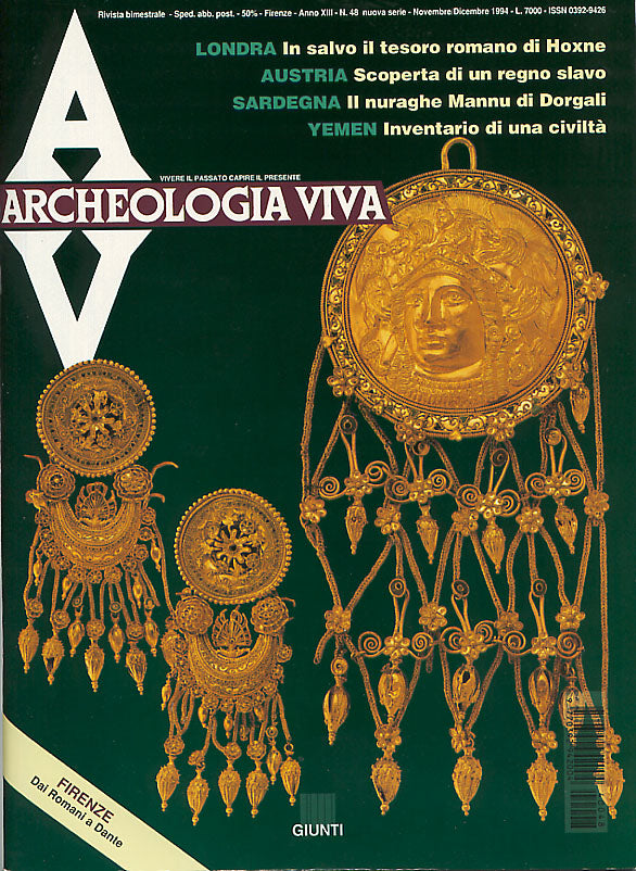 Archeologia Viva n. 48 - novembre/dicembre 1994::Rivista bimestrale