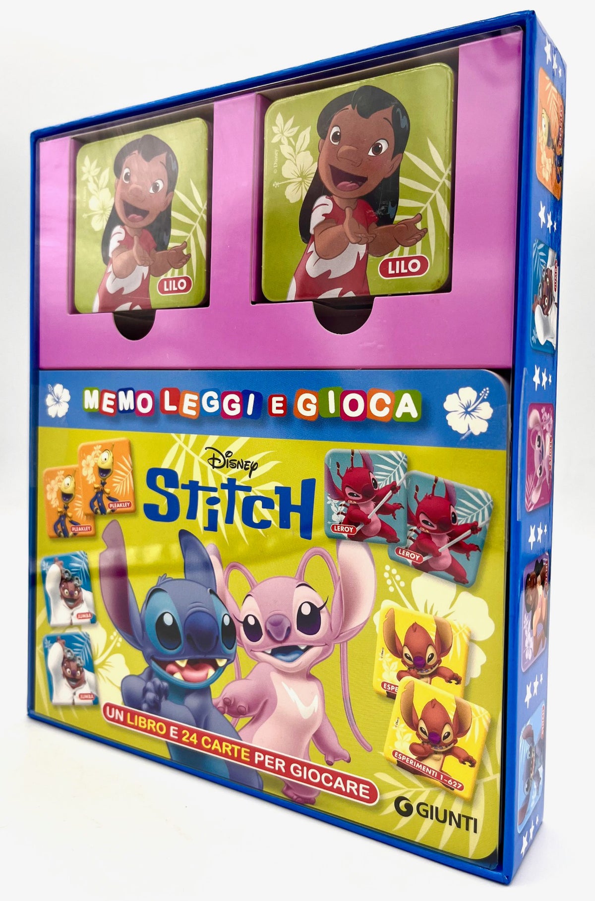 Stitch Memo Book::Memo Leggi e gioca - Un libro e 24 carte per giocare