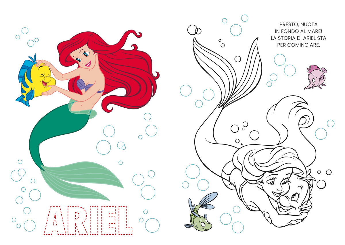 Disney Princess Disegna&colora - Tra le onde