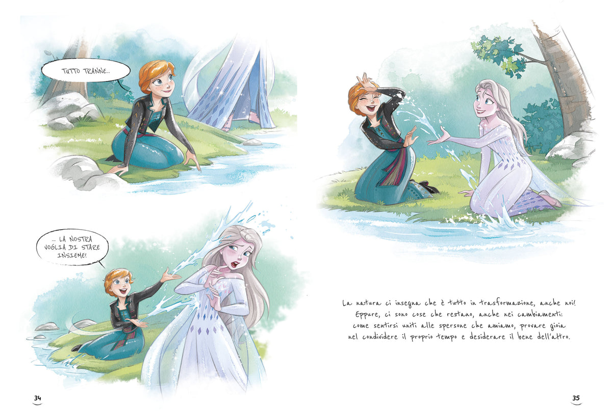 Disney Frozen All'alba sorgerò Inspirational Novel::Piccole storie per accettarsi e volersi bene
