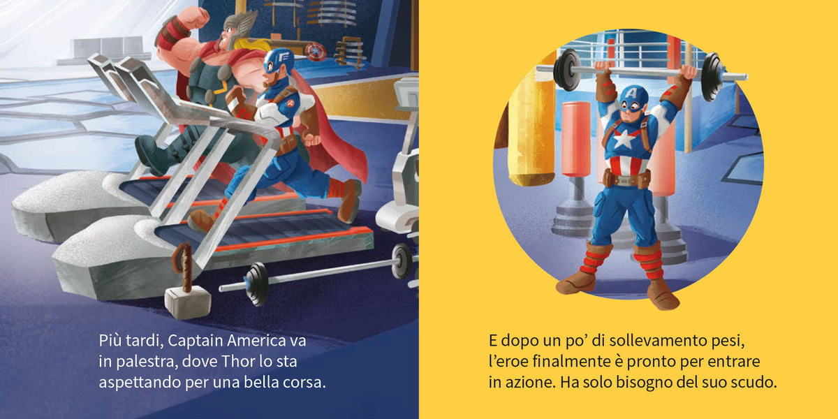 Captain America Dov'è il tuo scudo? I Librottini::Marvel Beginnings