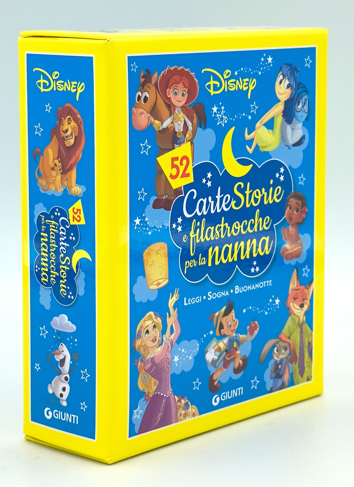 CarteStorie e filastrocche per la nanna Disney. 52 carte::Leggi, sogna, buonanotte