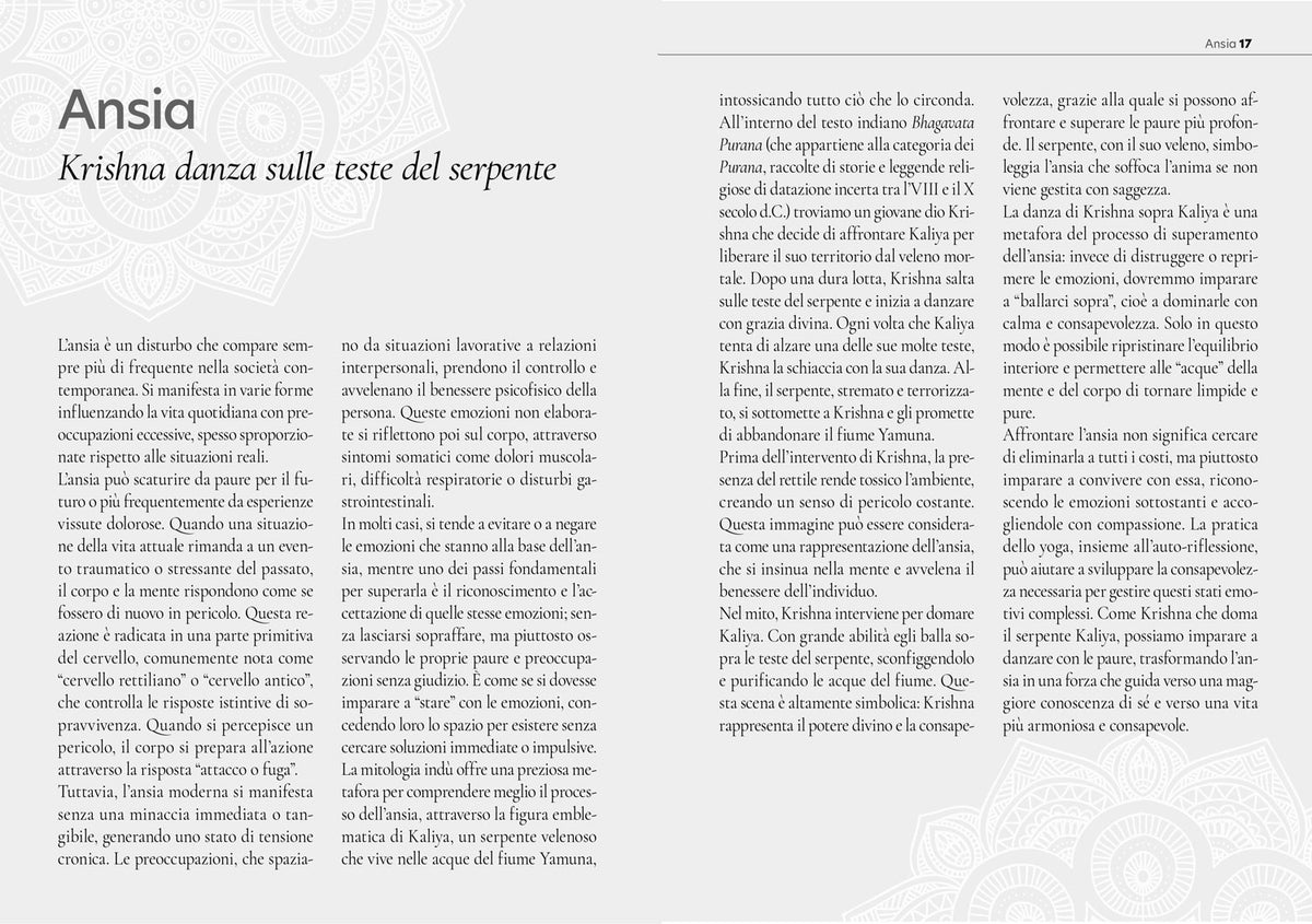 Yoga per le emozioni::Asana e mudra per affrontare ansia e stress e trovare la serenità