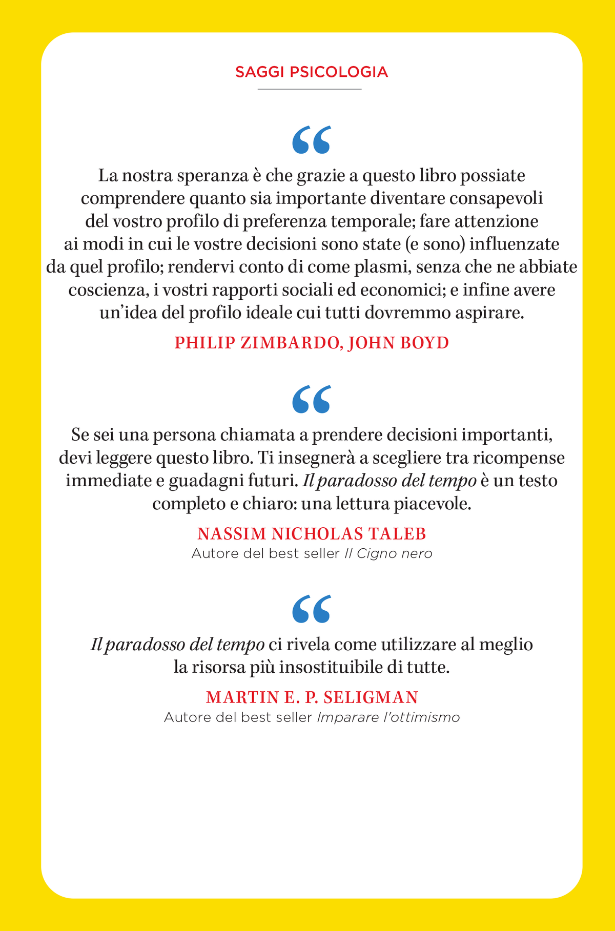 Il paradosso del tempo::La nuova psicologia del tempo che cambierà la tua vita