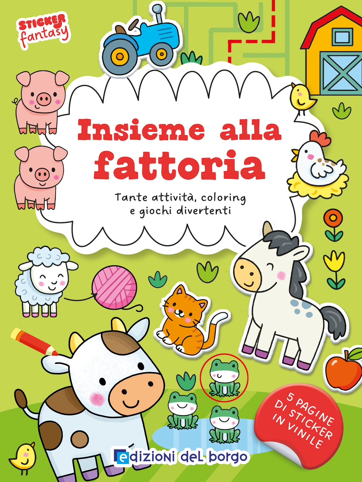 Insieme alla fattoria ::Tante attività, coloring e giochi divertenti