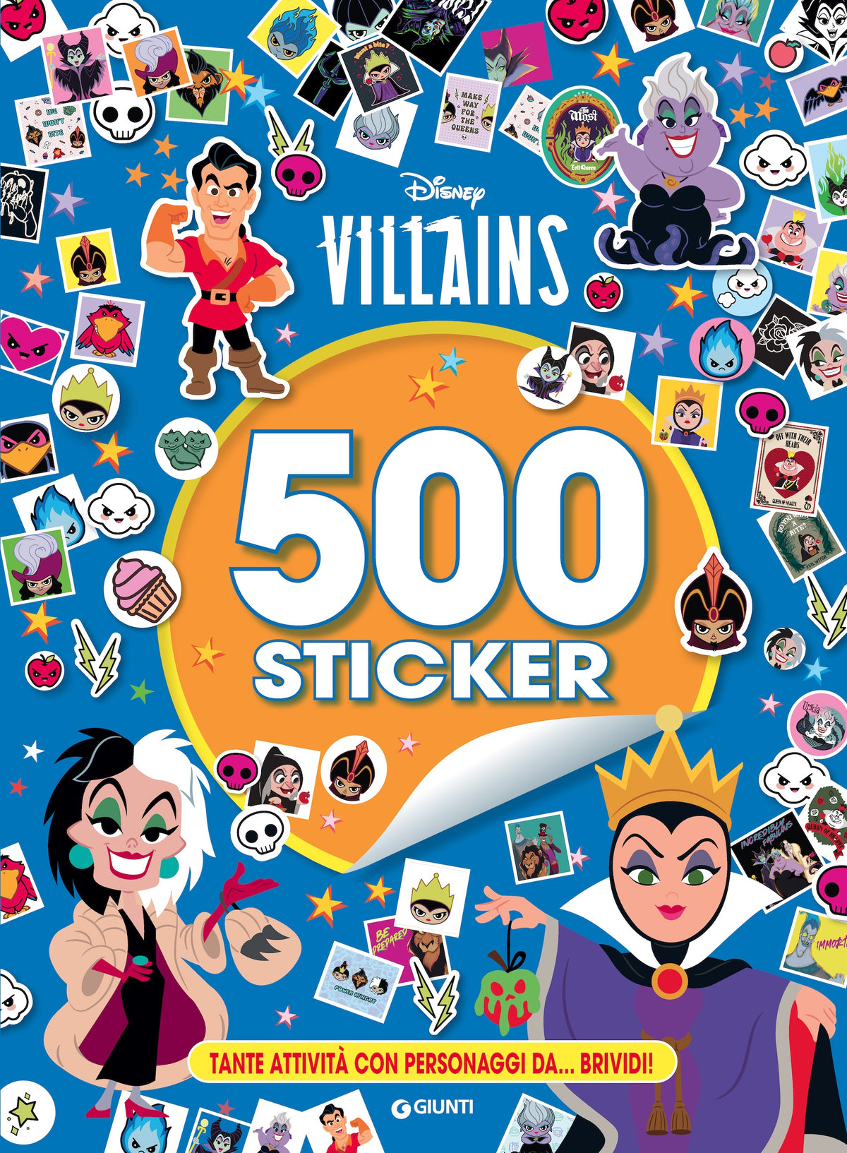 Disney Villains 500 Sticker::Tante attività con personaggi da... brividi