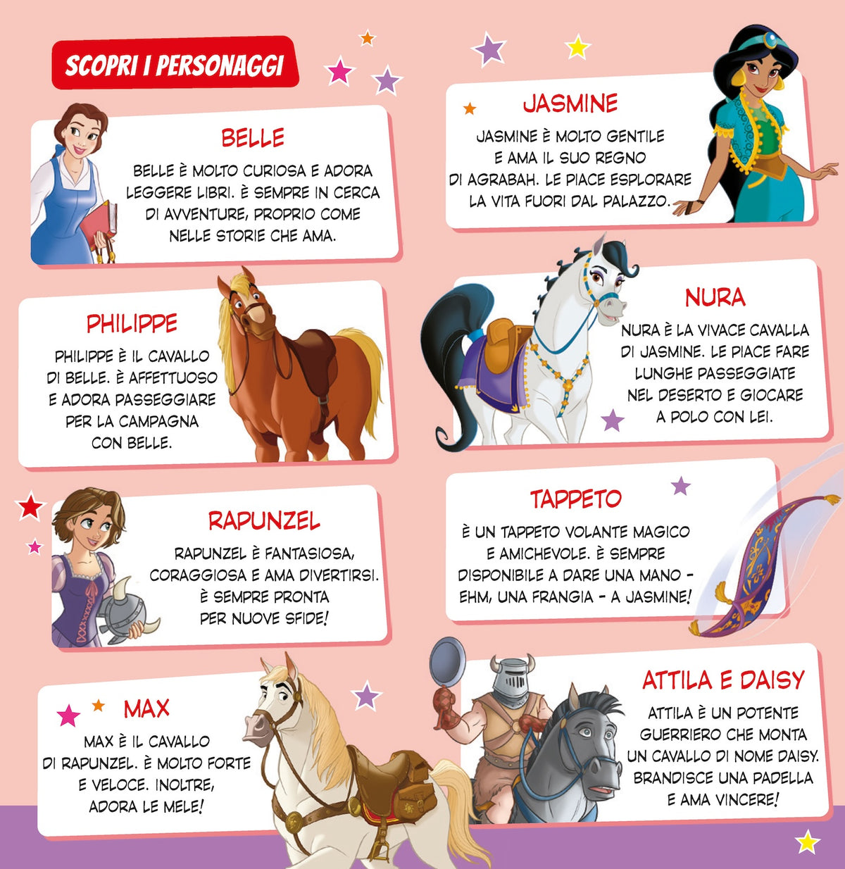 Principesse Prime letture a fumetti Disney Princess