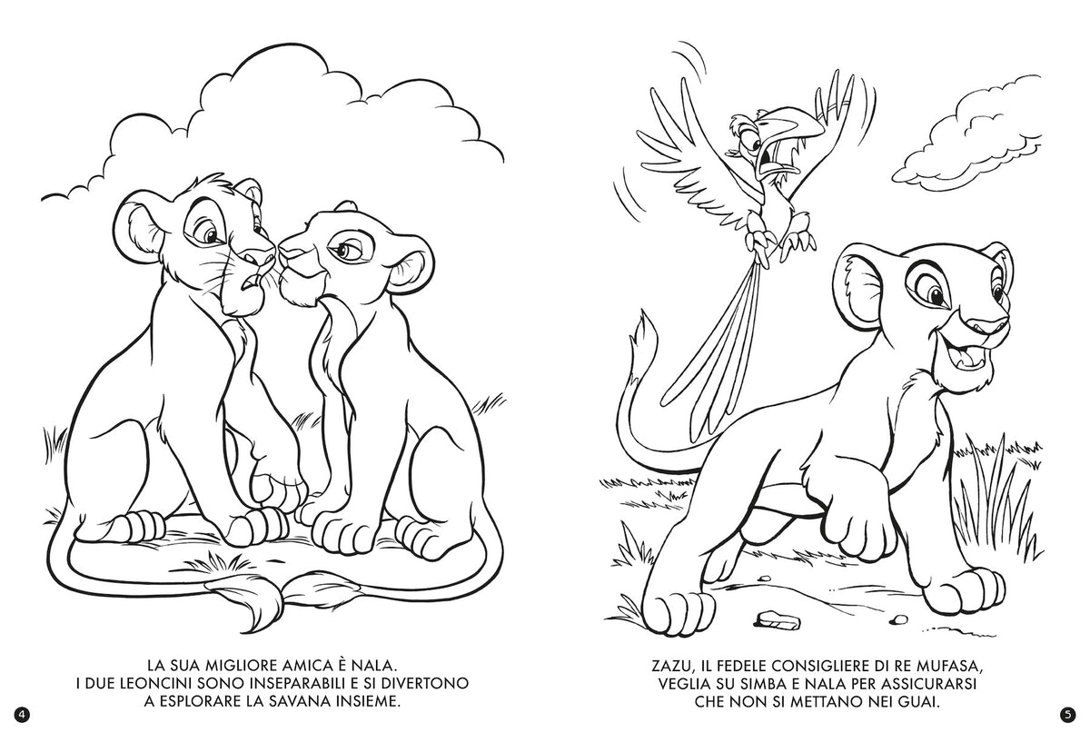 Animali Disney Tante storie da colorare e leggere