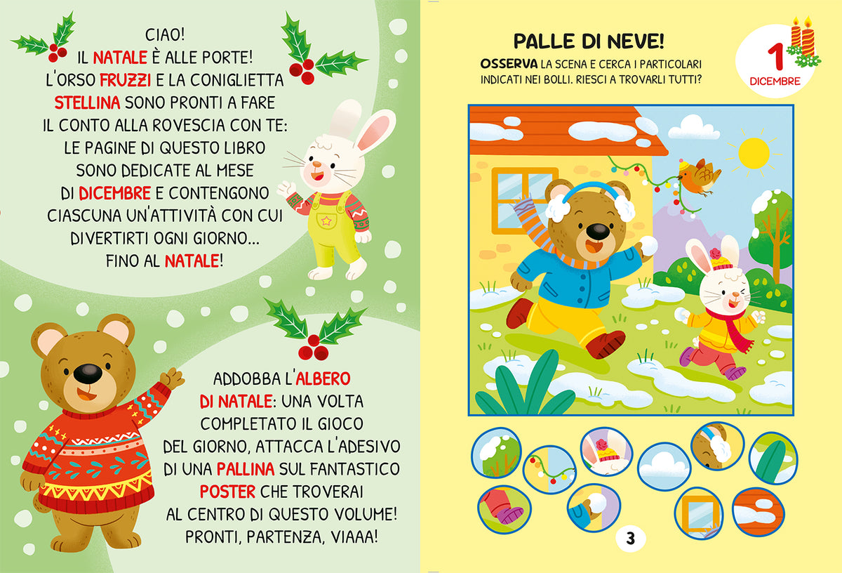 Arriva il Natale::25 attività per aspettare la festa più magica dell'anno