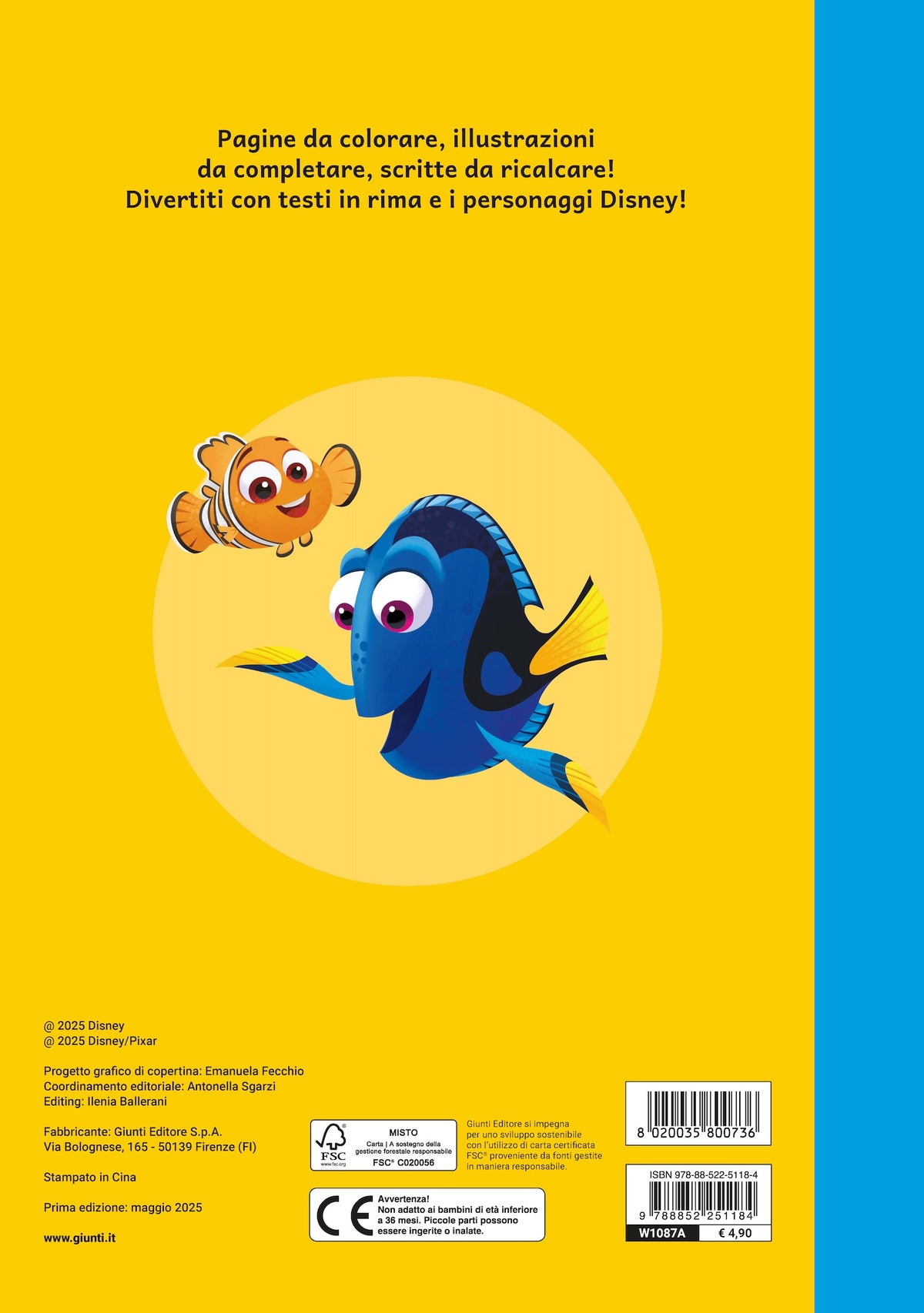 Cuccioli Disegna&colora Disney Animals