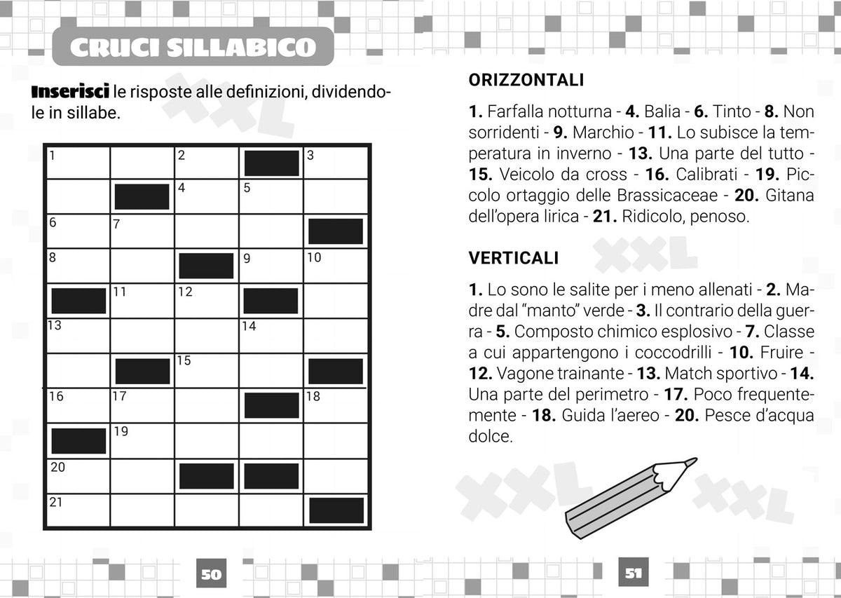 Enigmistica XXL::Grandi giochi da fare senza occhiali