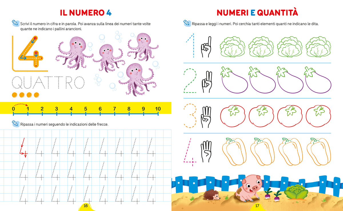 Vado in prima - Numeri e quantità
