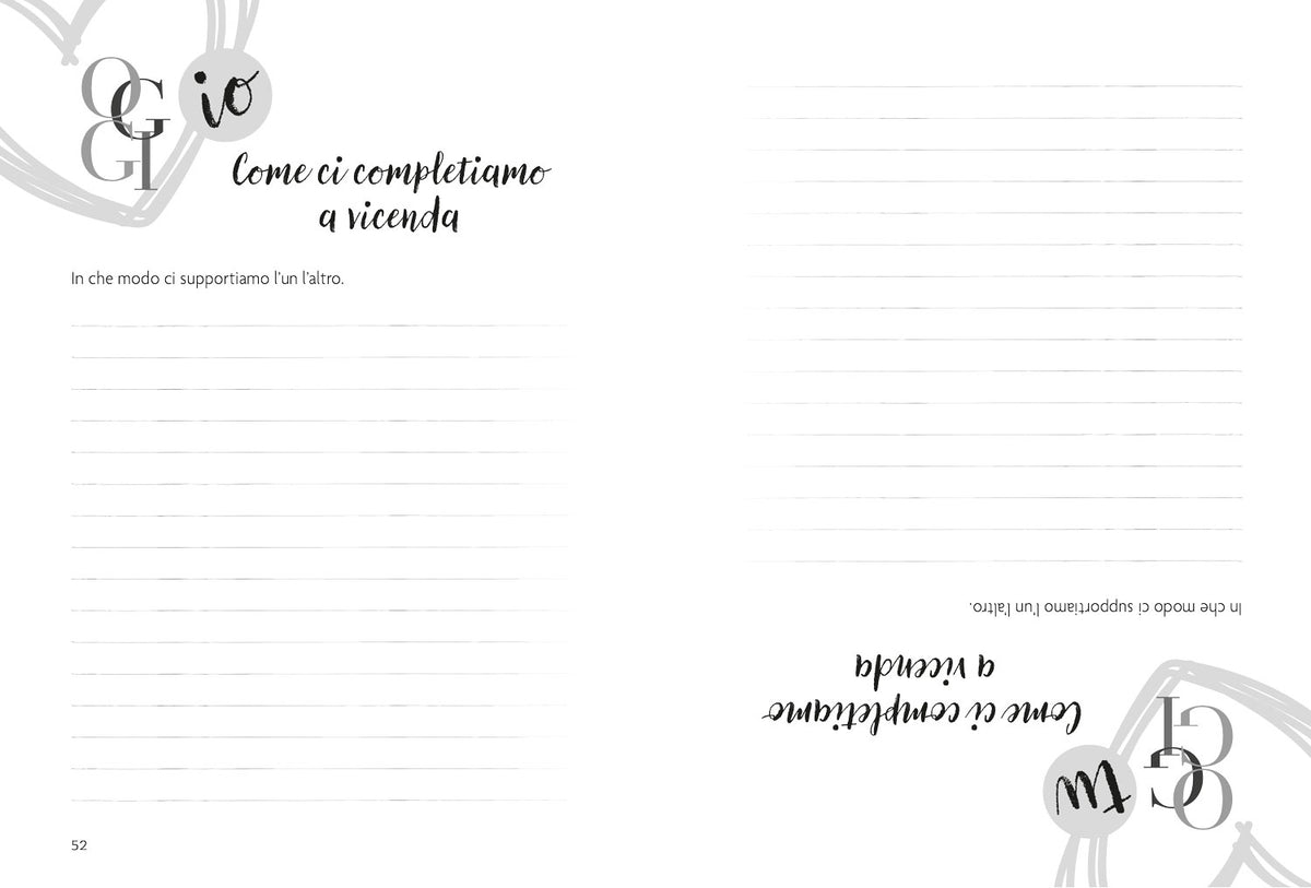 Noi due. Diario di coppia::Ricordi, challenge e parole d'amore
