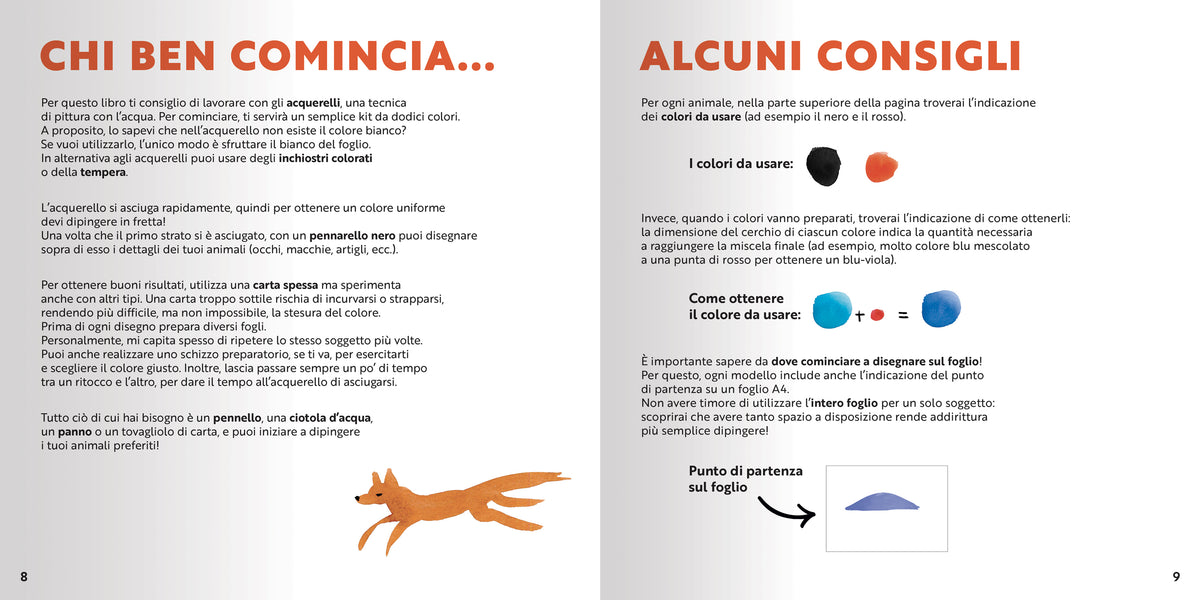 Animali in 3 colpi di pennello