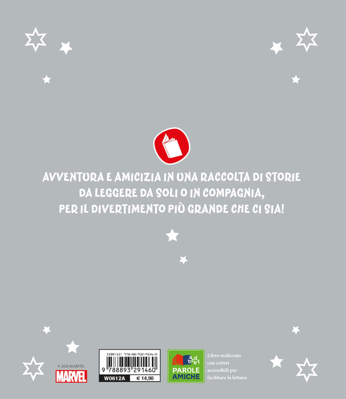 Marvel Contastorie - Leggo in maiuscolo::Racconti per far brillare i sogni
