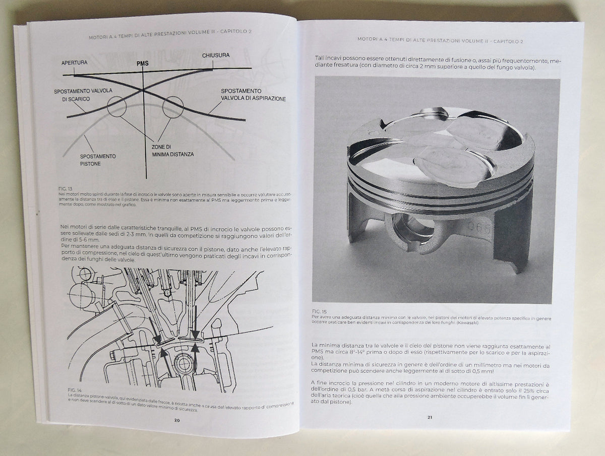 MOTORI A QUATTRO TEMPI DI ALTE PRESTAZIONI Manuale didattico avanzato vol. II::Manuale didattico avanzato vol. II