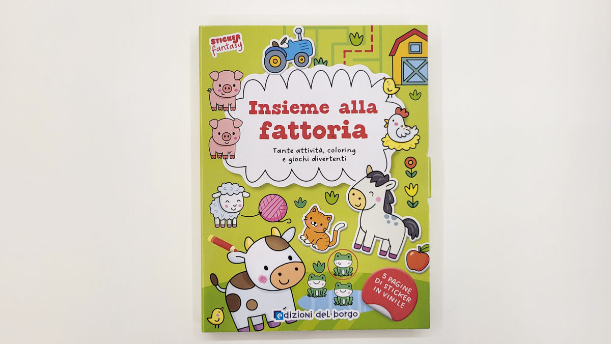Insieme alla fattoria ::Tante attività, coloring e giochi divertenti