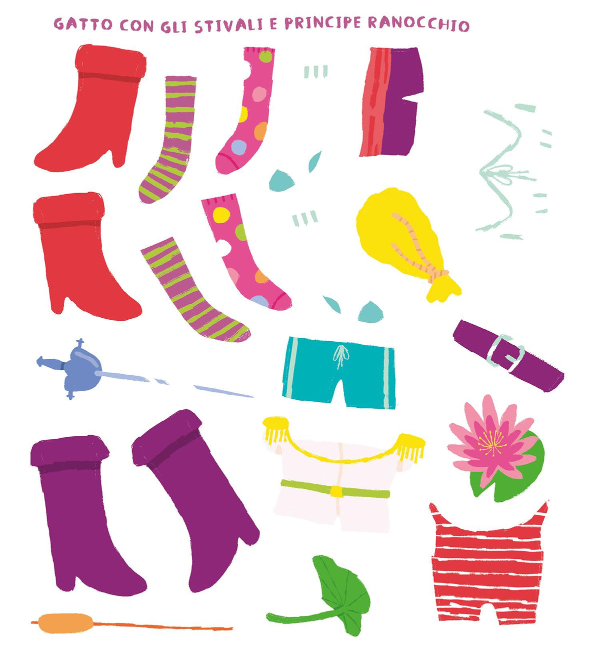 Crea con gli sticker. Fiabe