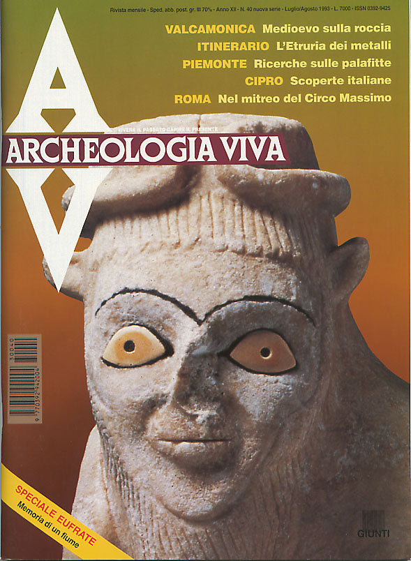 Archeologia Viva n. 40 - luglio/agosto 1993::Rivista bimestrale