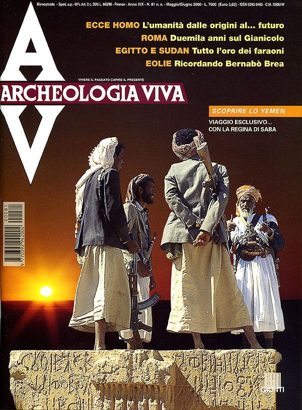 Archeologia Viva n. 81 - maggio/giugno 2000::Rivista bimestrale