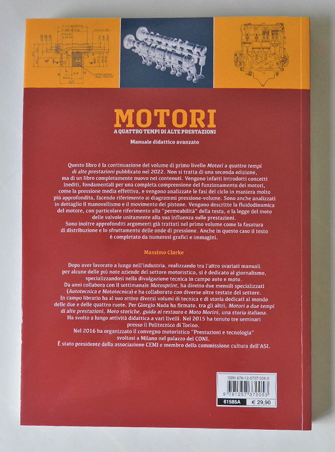 MOTORI A QUATTRO TEMPI DI ALTE PRESTAZIONI Manuale didattico avanzato vol. II::Manuale didattico avanzato vol. II