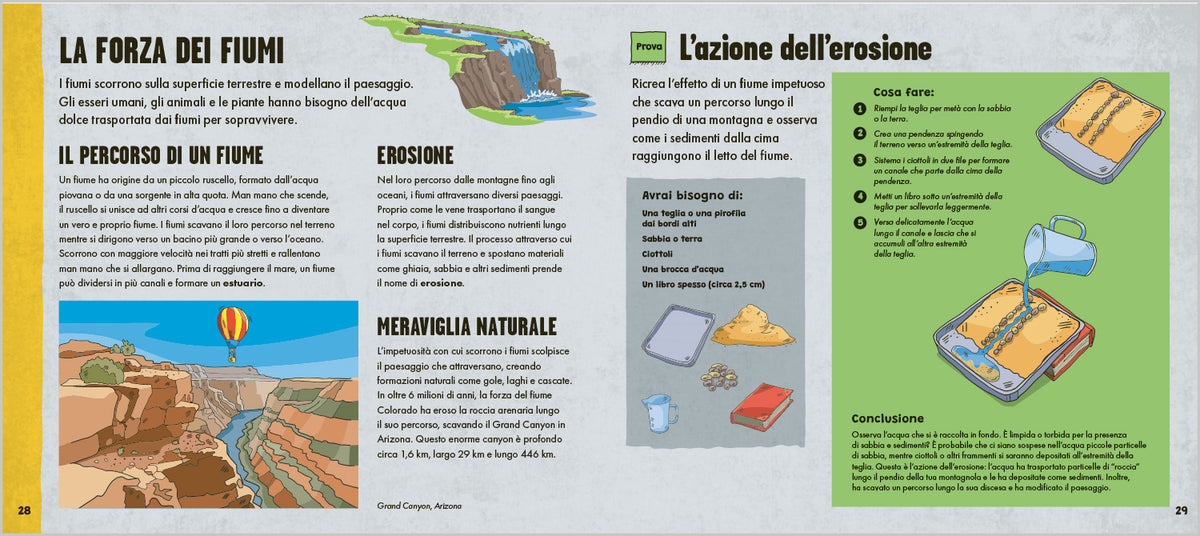 Scopri la terra