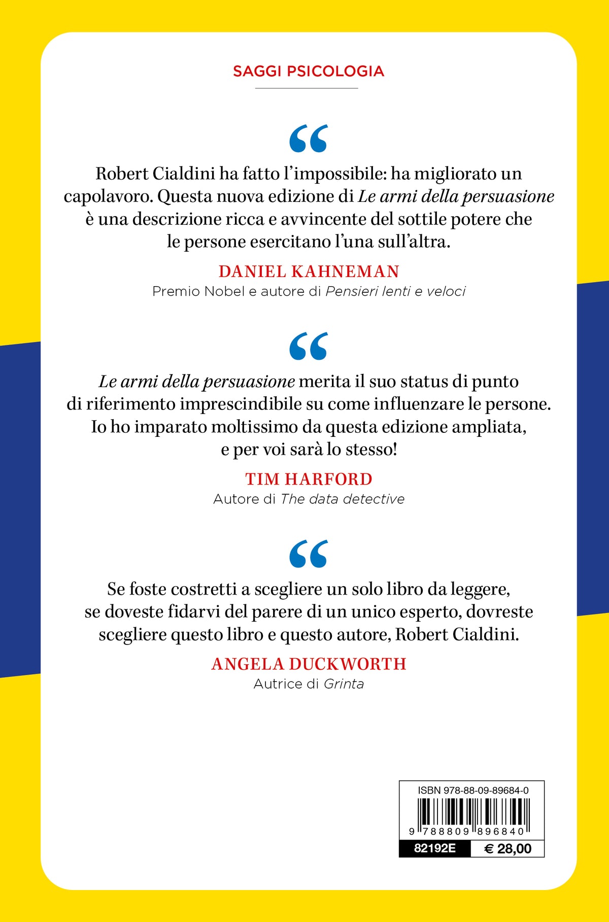 Le armi della persuasione::Come e perché si finisce col dire di sì