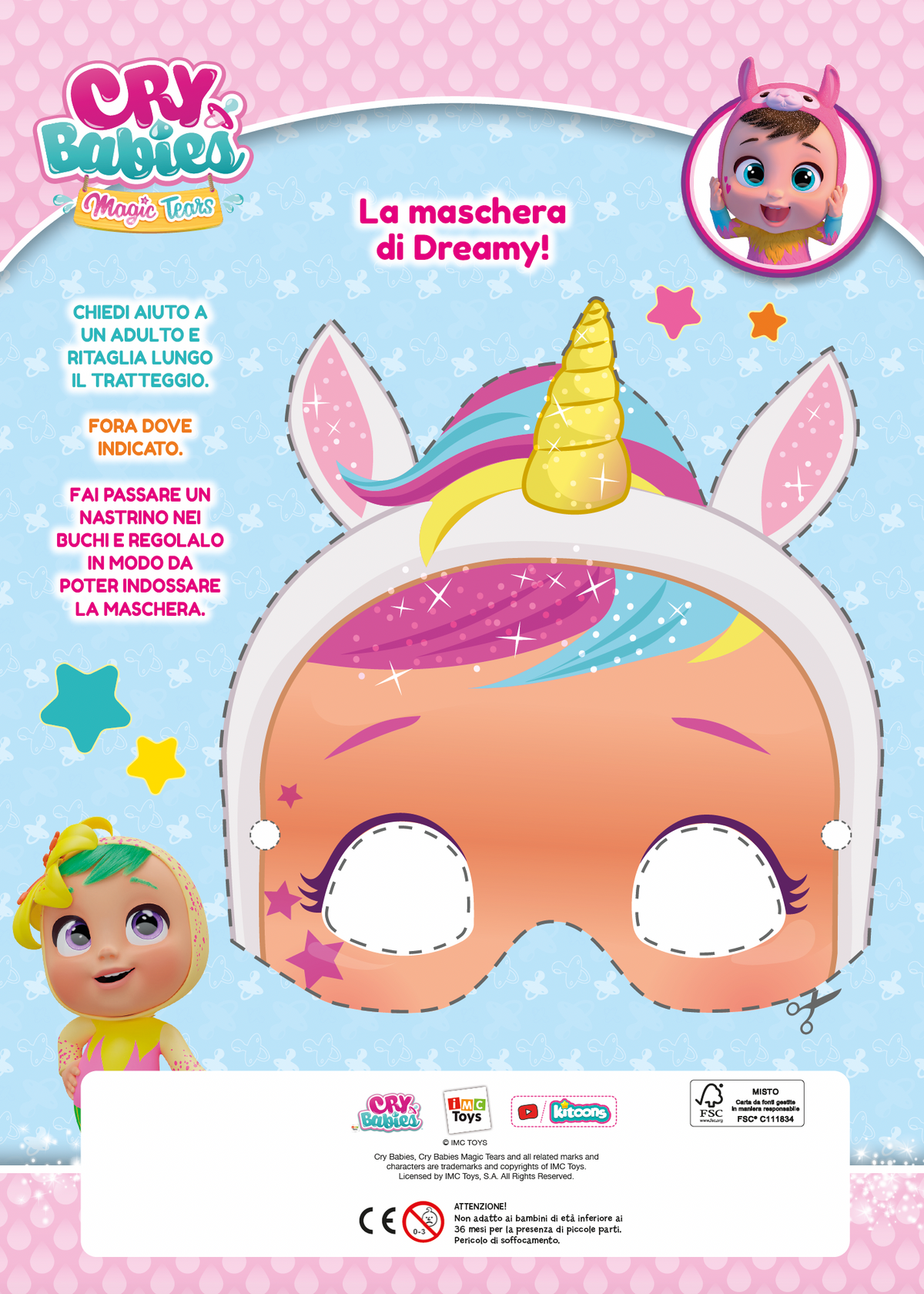 Cry Babies. Evviva l'amicizia! Activity book