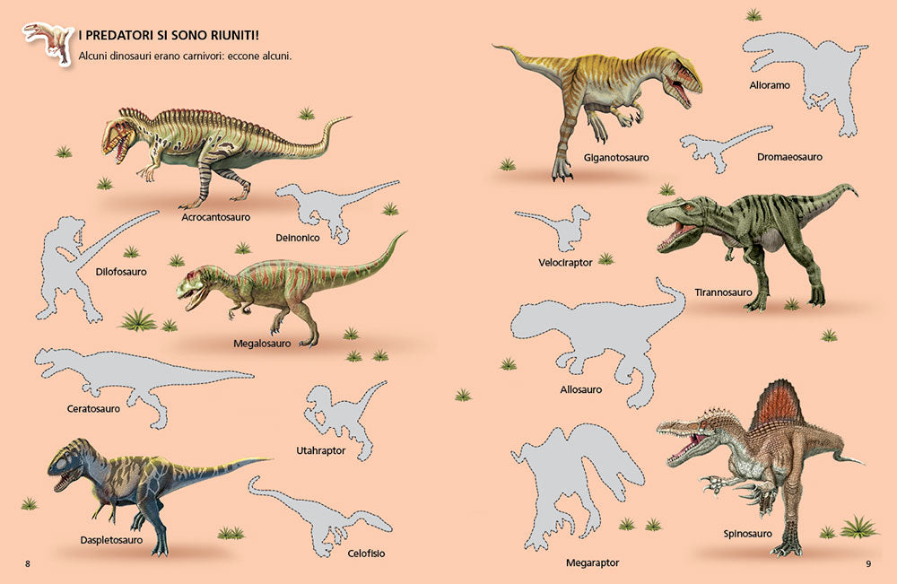 I Dinosauri::di terra, di cielo, di mare