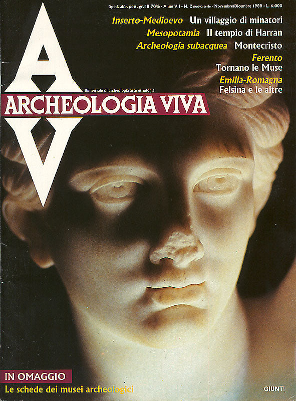 Archeologia Viva n. 2 - novembre/dicembre 1988::Rivista bimestrale