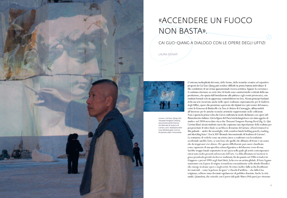 Flora Commedia. Cai Guo-Qiang agli Uffizi