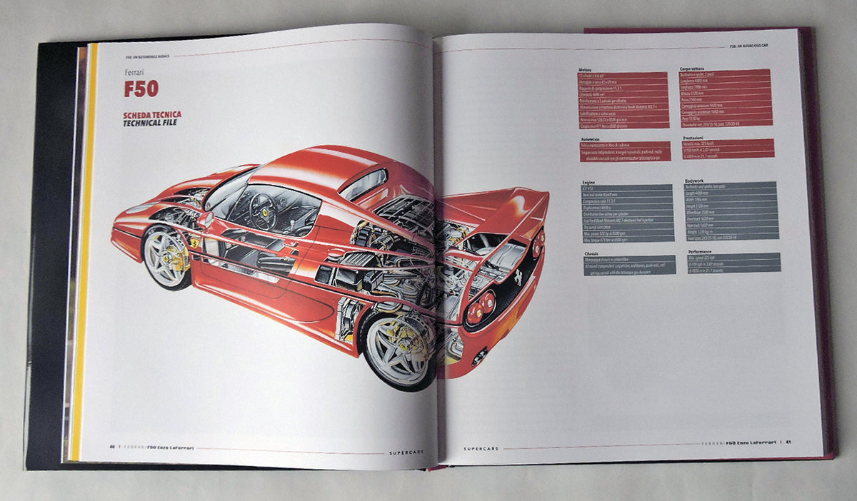 FERRARI F50 - Enzo - LaFerrari (ed. ita-ing):: F50 - Enzo - LaFerrari