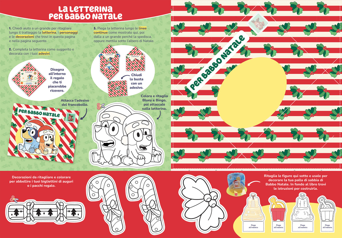 Crea con Bluey + Il super set di Natale