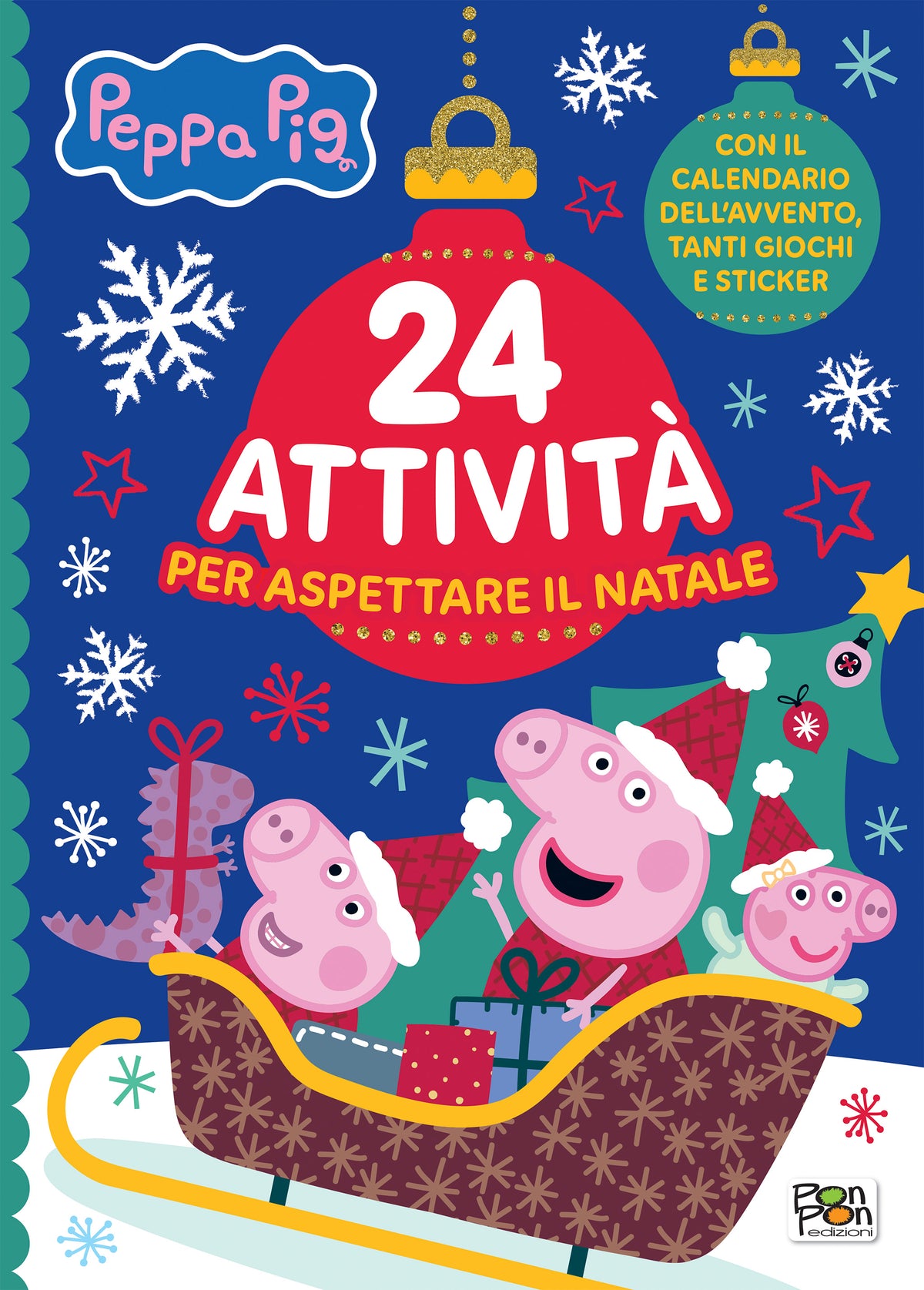 Peppa Pig. Activity book. 24 attività per aspettare il Natale