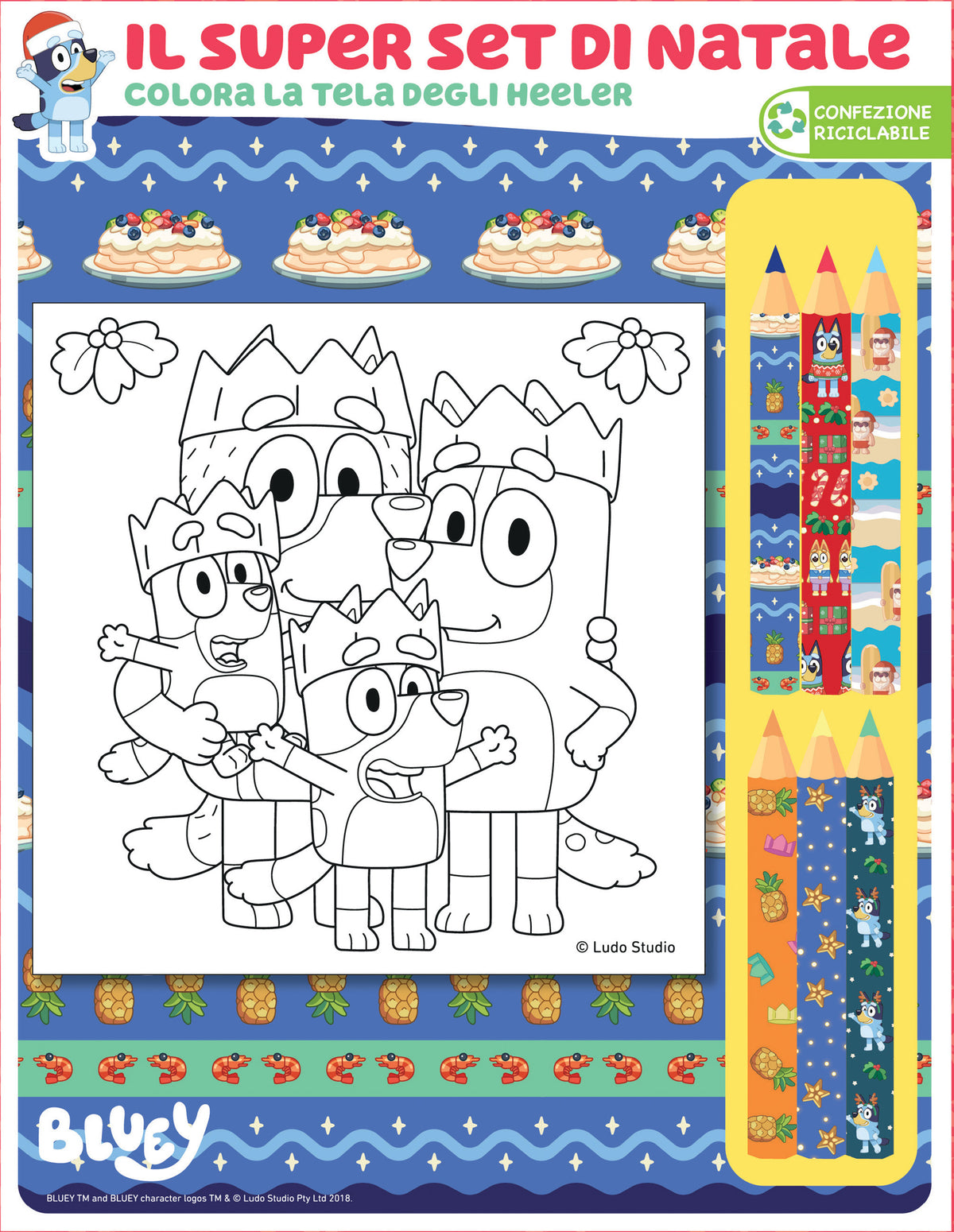 Crea con Bluey + Il super set di Natale