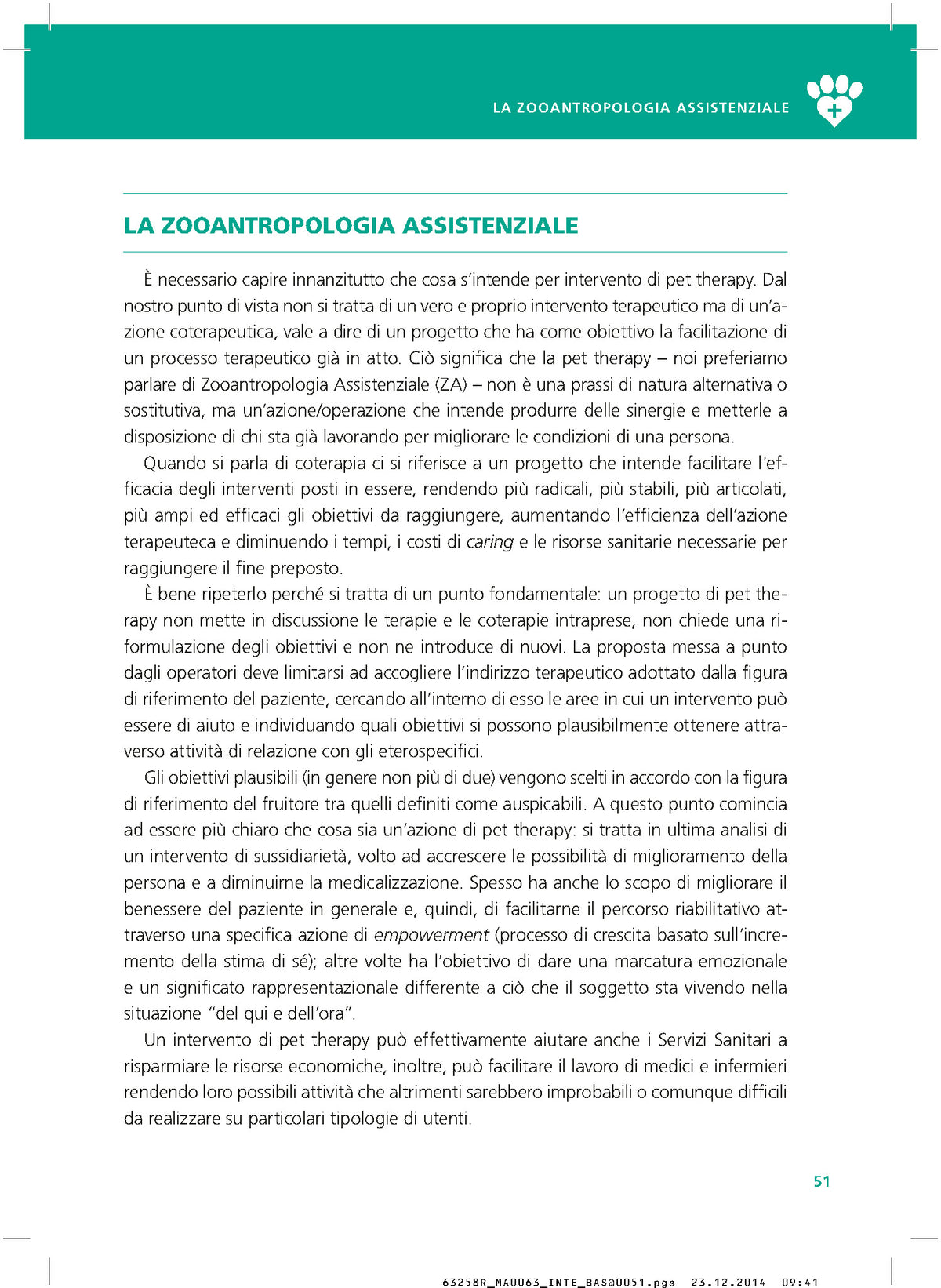 Pet Therapy::manuale pratico