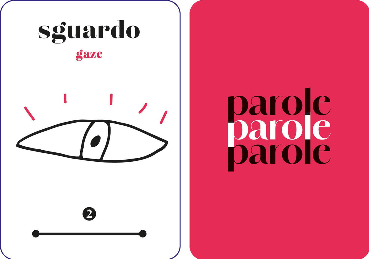Parole, parole, parole::100 carte per giocare, imparare, creare