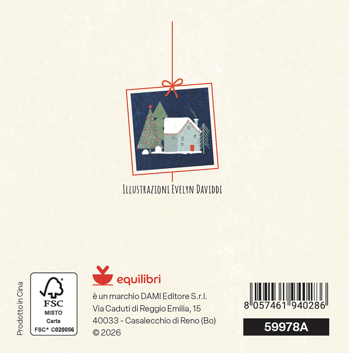 Natale - biglietto Case