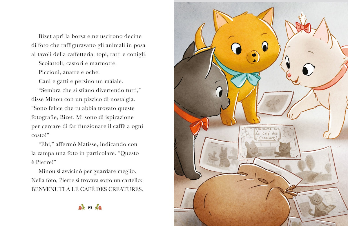 Aristokittens Storie fluorescenti Prima biblioteca::Benvenuti al micio café