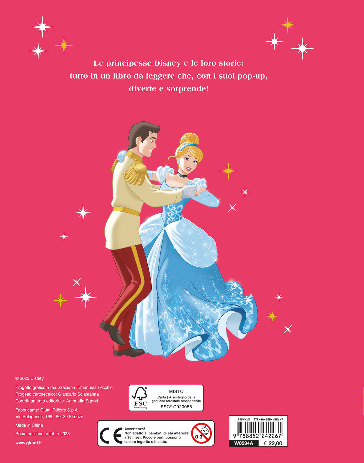 Libro Pop-up Principesse Disney