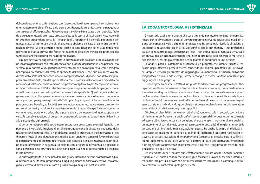 Pet Therapy::manuale pratico