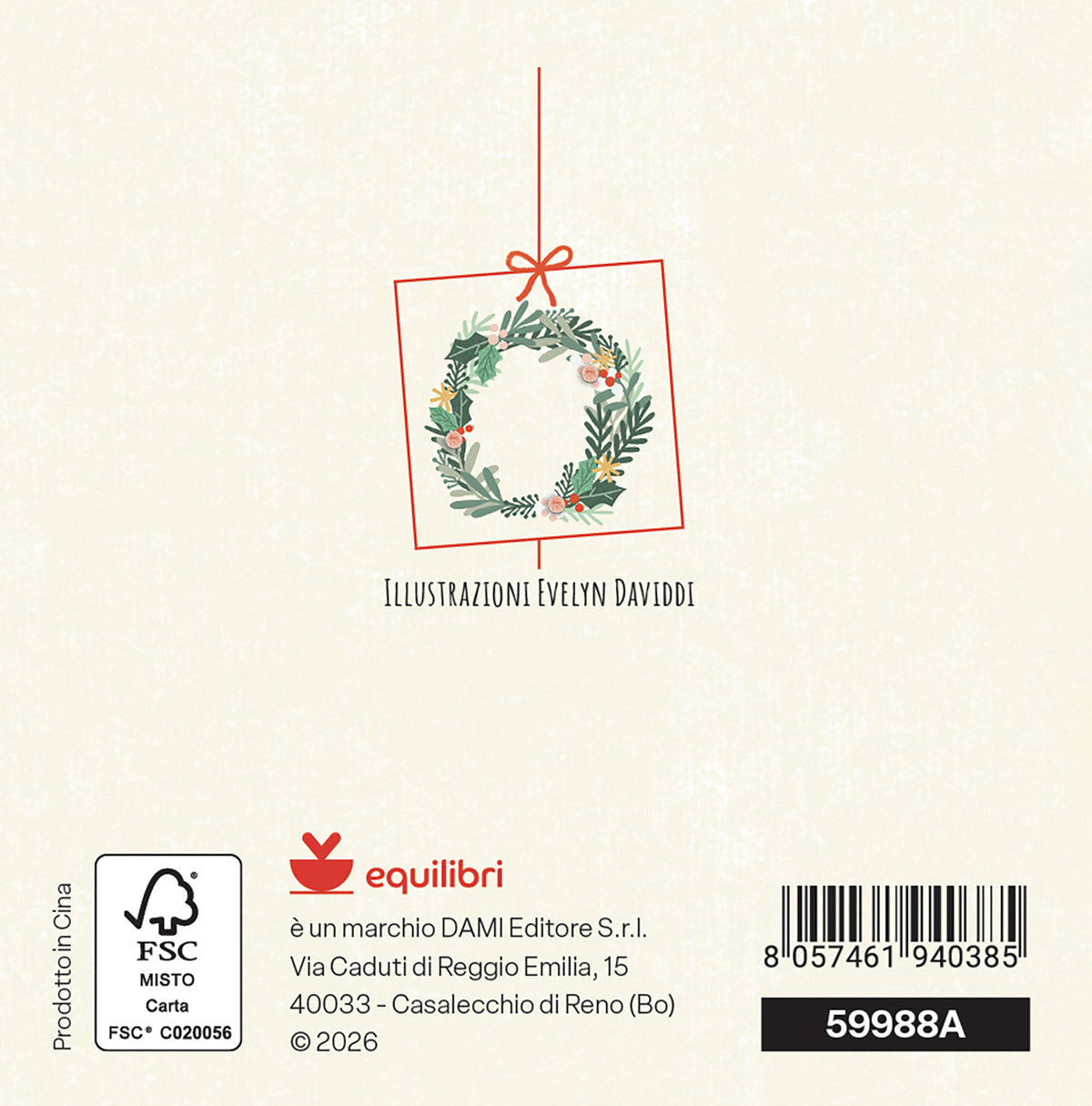 Natale - biglietto Corona