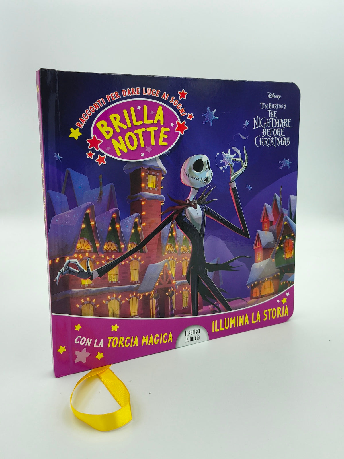 Brillanotte Disney The Nightmare before Christmas. Racconti per dare luce ai sogni::Con la torcia magica illumina la storia