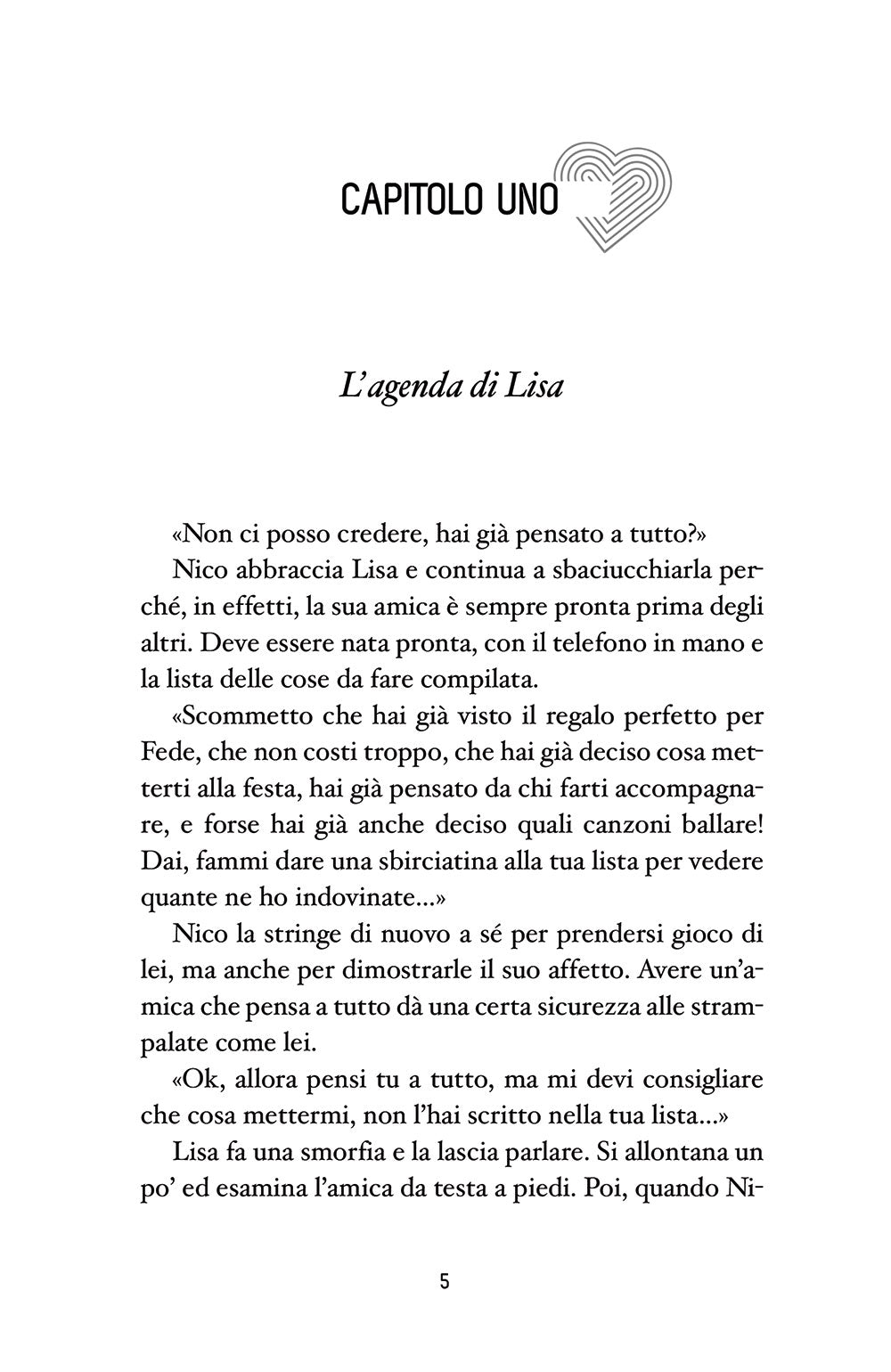 Non mi piacciono le sorprese