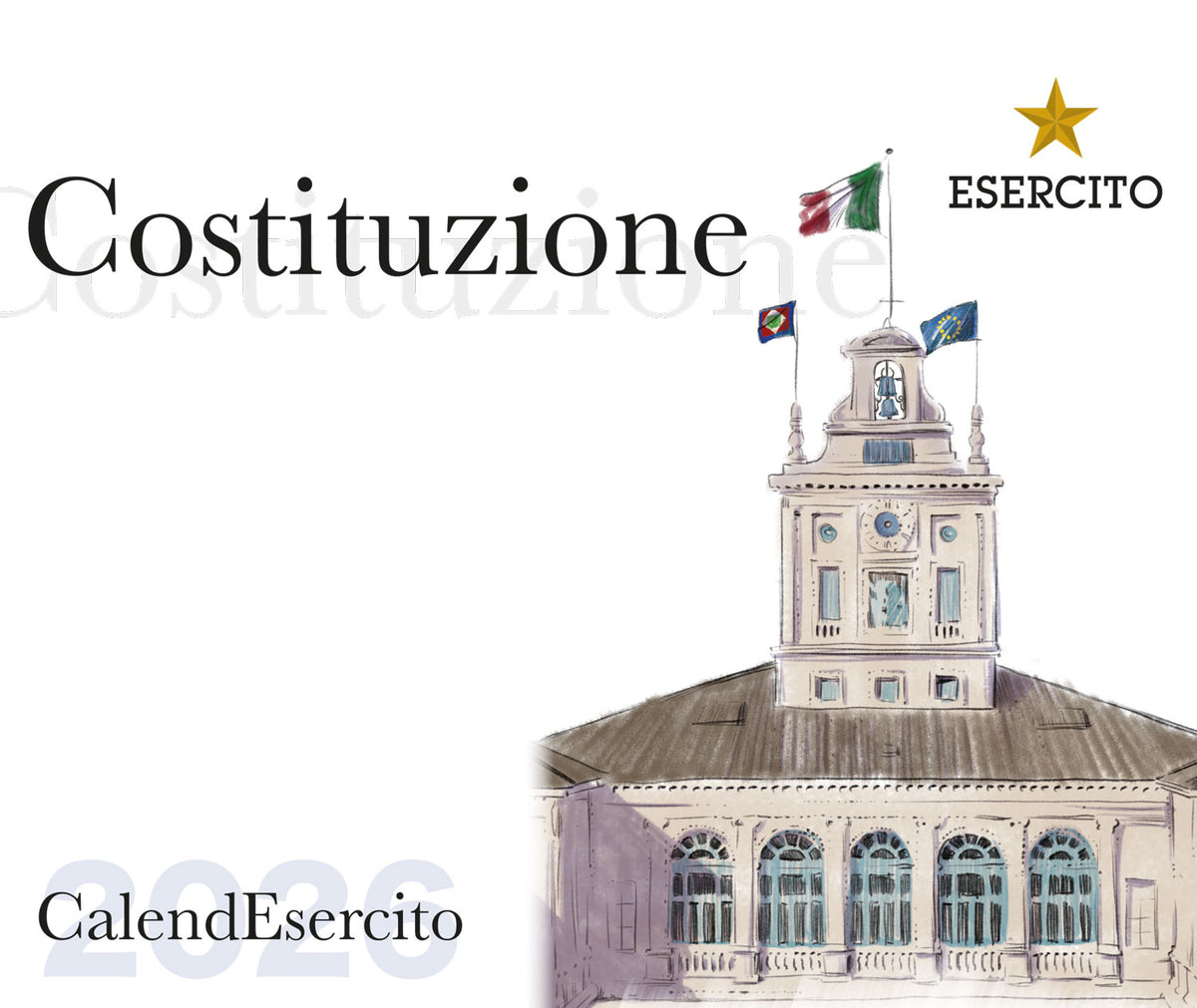 CalendEsercito 2026 - da tavolo::Lo giuro