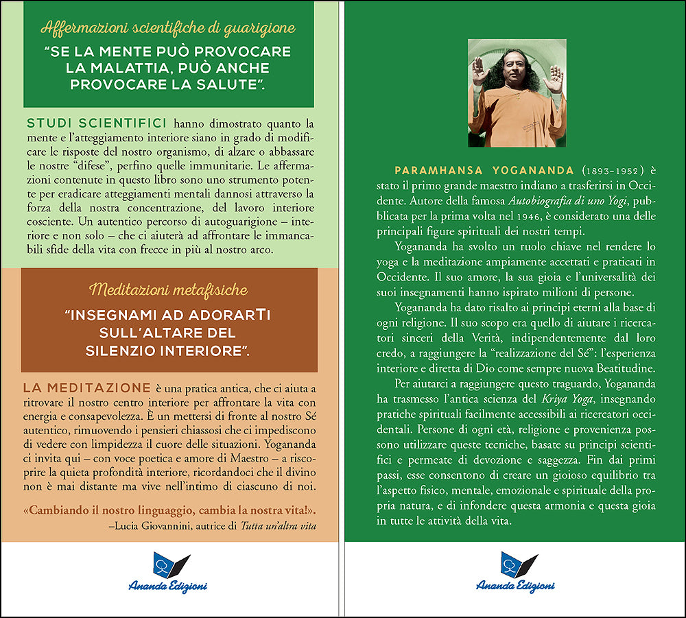 Affermazioni scientifiche di guarigione & Meditazioni metafisiche::Due libri in uno