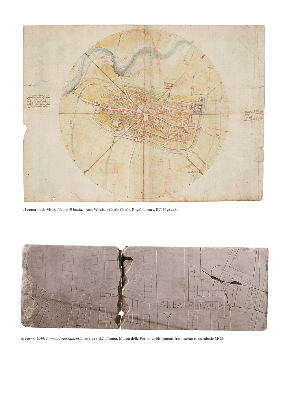 LXIII lettura vinciana::Leonardo e la Pianta di Imola: ipotesi e interpretazioni “Scorta sulle sommità e in su’ lati de’ colli le figure di terreni e le sue divisioni e nelle cose volte a te fale in propia forma” (Leonardo da Vinci, Manoscritto L, f. 21r