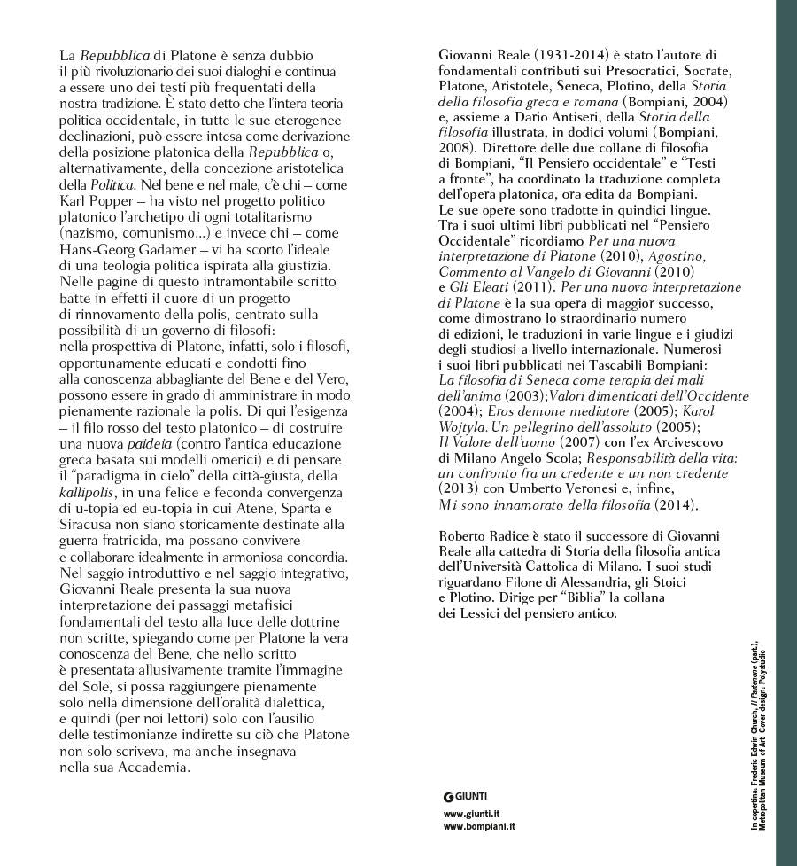 La Repubblica::Testo greco a fronte