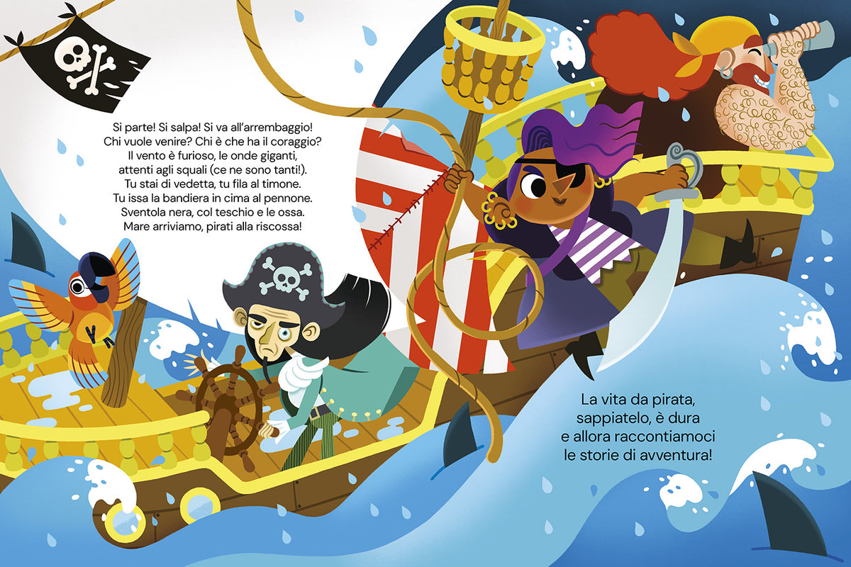 Tre storie di avventura (raccontate dai pirati)