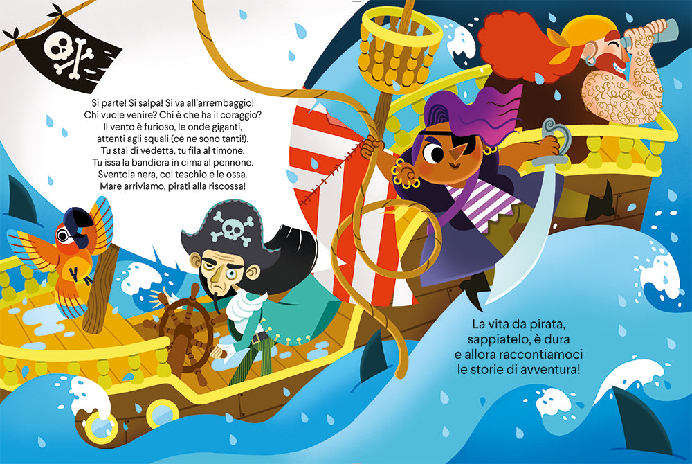 Tre storie di avventura raccontate dai pirati